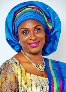 Picture of Mrs Mimi Orubibi, the lady who claimed to be maintaining ozone layer with state funds.This picture is used to give credence about her identity. Maybe, my head is not 'kwarekt'!