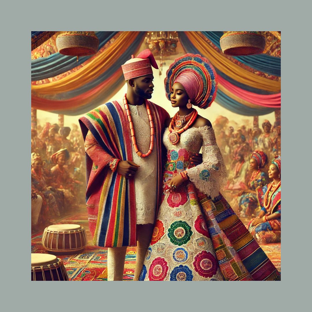 An illustration of a marriage ceremony in Nigeria. Shortly after, experience changes from when you were not yet married.