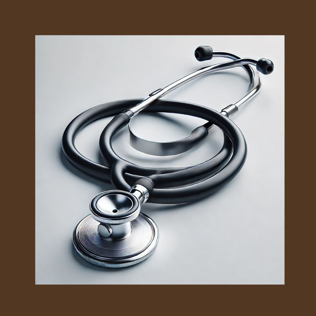 A stethoscope, generally accepted as a health symbol, used to illustrate the story on cervical cancer. The message is that is it preventable and treatable.